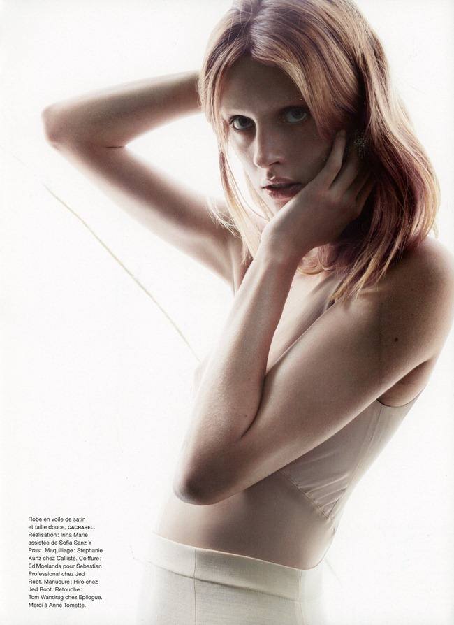 NUMERO MAGAZINE: JULIA FRAUCHE IN "SWEET DREAMS" BY PHOTOGRAPHER LIZ COLLINS