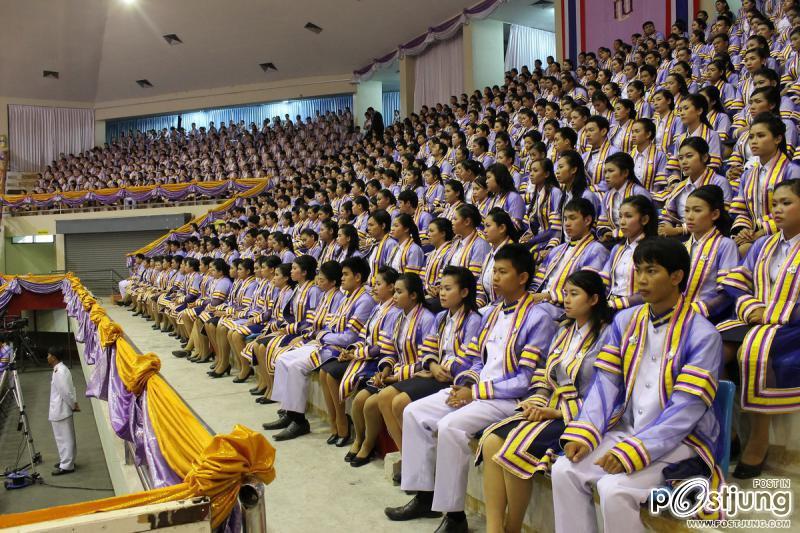 สมด็จพระเทพรัตนราชสุดาฯสยามบรมราชกุมารี พระราชทานปริญญาบัตรแก่บัณฑิต มหาวิทยาลัยอุบลราชธานี