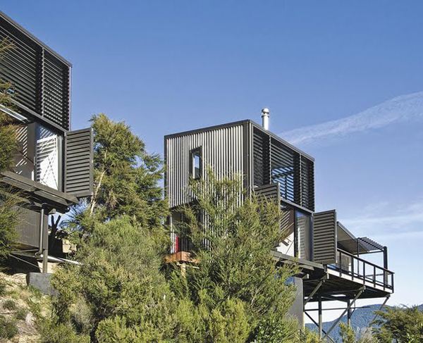 Hillside Cottage Plan in New Zealand Embraces Serenity and Sustainability