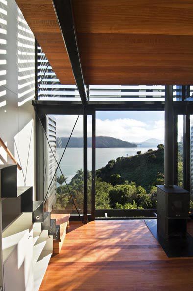 Hillside Cottage Plan in New Zealand Embraces Serenity and Sustainability