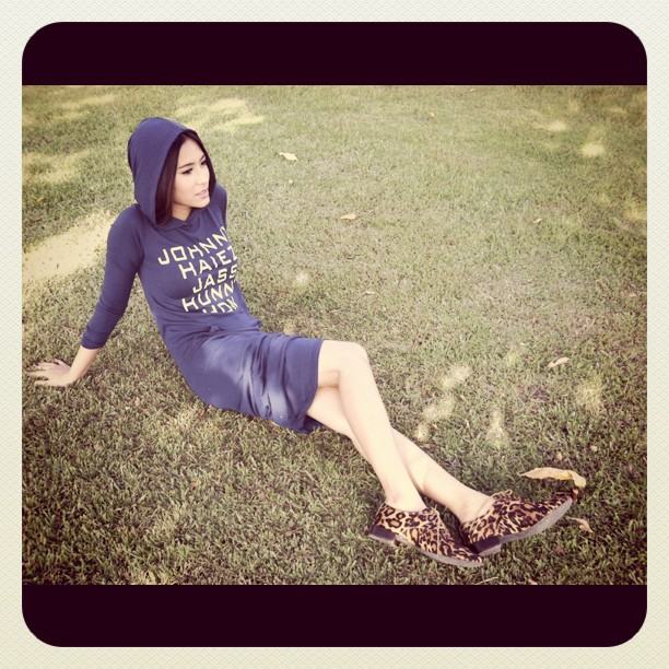 จุ๋ย วรัทยา กับลุคชิล ๆ