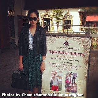 ไปทำบุญกับ ชมพู่ อารยา กันค่ะ by >>ChomIsMaterialGirl<< สวยทุกที่ ที่มีชมพู่