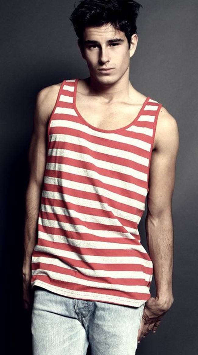 FEATURED MODEL: S&Eacute;BASTIEN MERCIER WITH ELITE MODELS