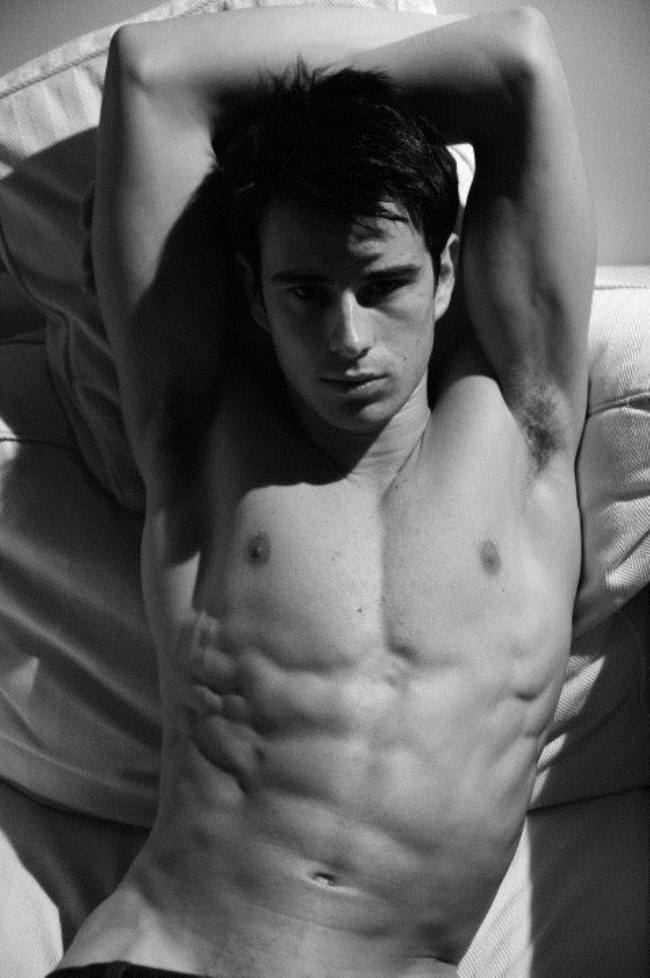 FEATURED MODEL: S&Eacute;BASTIEN MERCIER WITH ELITE MODELS