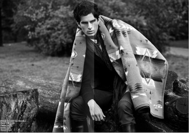 FEATURED MODEL: S&Eacute;BASTIEN MERCIER WITH ELITE MODELS