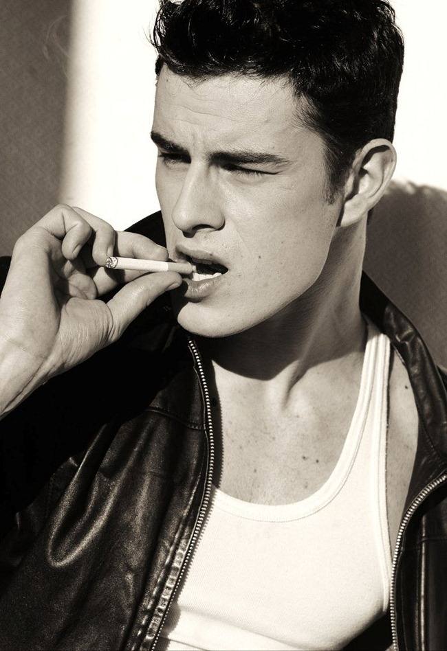 FEATURED MODEL: S&Eacute;BASTIEN MERCIER WITH ELITE MODELS