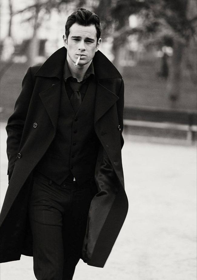 FEATURED MODEL: S&Eacute;BASTIEN MERCIER WITH ELITE MODELS