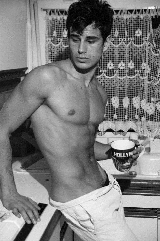 FEATURED MODEL: S&Eacute;BASTIEN MERCIER WITH ELITE MODELS