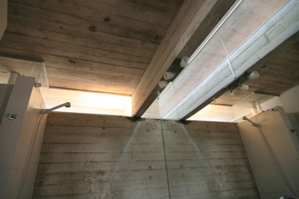 Vacation House Design - rustic concrete cottage built for minimal maintenance