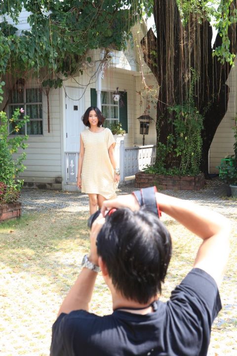 จุ๋ย วรัทยา เบื้องหลังถ่ายแบบนิตยสารชีวจิต