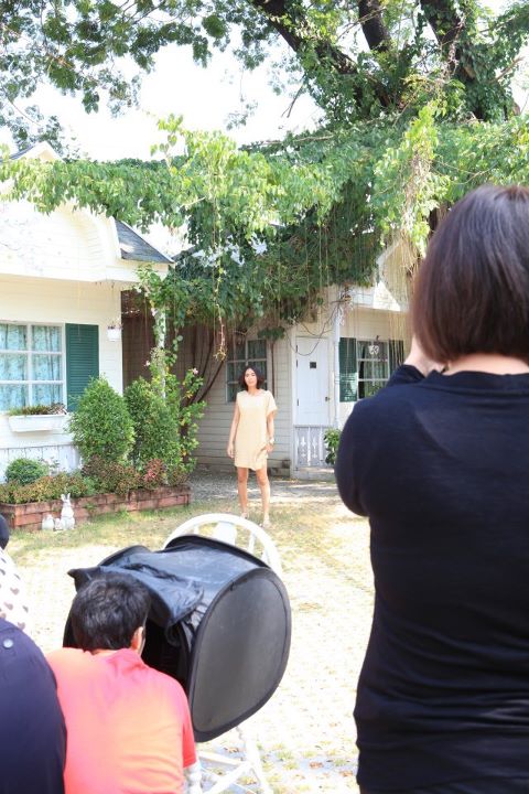 จุ๋ย วรัทยา เบื้องหลังถ่ายแบบนิตยสารชีวจิต