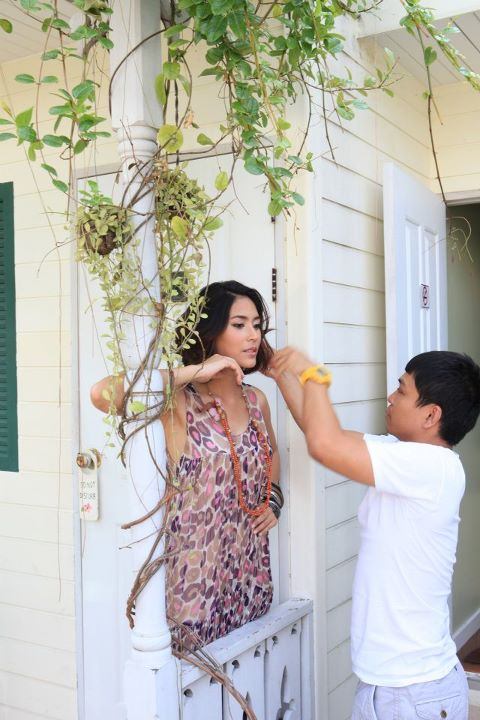 จุ๋ย วรัทยา เบื้องหลังถ่ายแบบนิตยสารชีวจิต