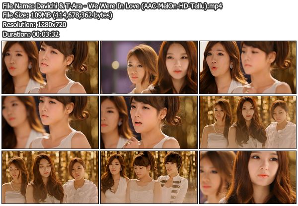 Davichi & T-ARA mv We Were In Love