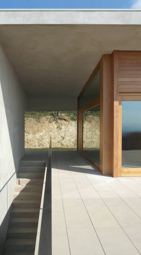 Sandstone House Design - a European style house overlooking Italian countryside