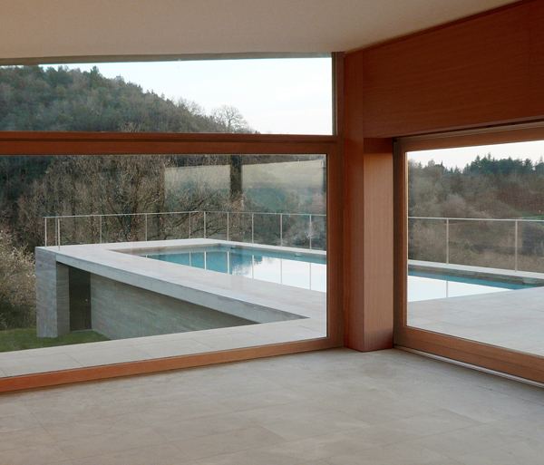 Sandstone House Design - a European style house overlooking Italian countryside