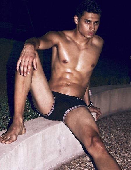 MASCULINE DOSAGE: EDGAR CHAVEZ IN "POOL DAZE" BY PHOTOGRAPHER TROY WISE
