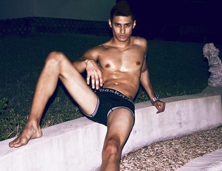 MASCULINE DOSAGE: EDGAR CHAVEZ IN "POOL DAZE" BY PHOTOGRAPHER TROY WISE