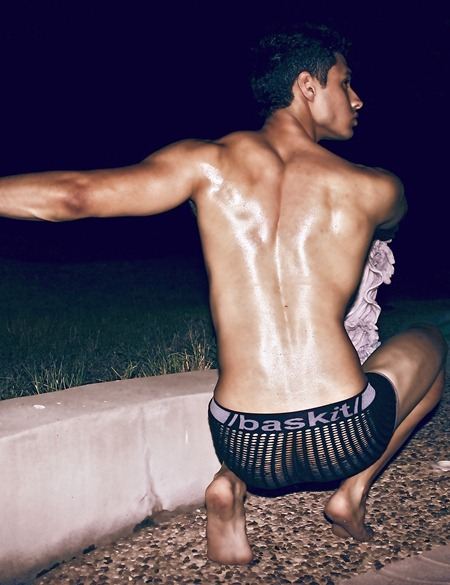 MASCULINE DOSAGE: EDGAR CHAVEZ IN "POOL DAZE" BY PHOTOGRAPHER TROY WISE