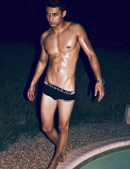 MASCULINE DOSAGE: EDGAR CHAVEZ IN "POOL DAZE" BY PHOTOGRAPHER TROY WISE