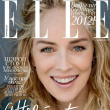 Sharon Stone @ Elle Russia January 2012