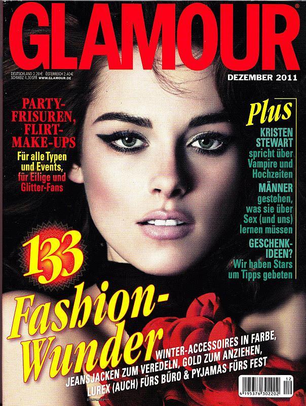 Kristen Stewart @ Glamour Germany December 2011