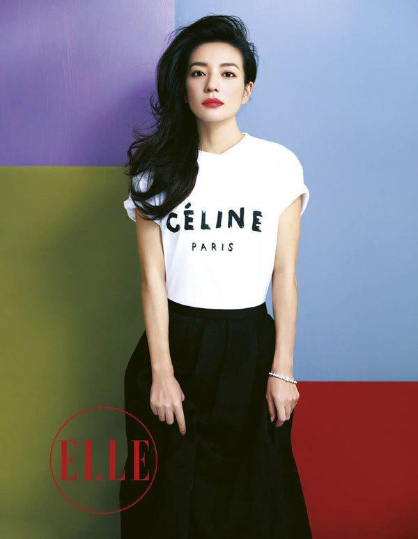 Zhao Wei @ Elle China January 2012