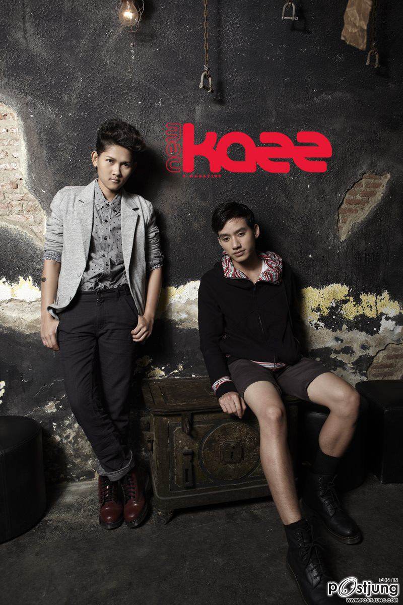 [AF8] ต้น แพรว เต๋า คชา เฟรม @ KAZZ vol. 5 no. 66 December 2011