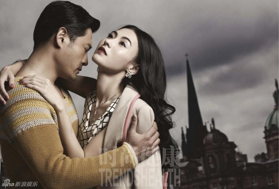 Cecilia Cheung & Victor Huang @ Trends Health January 2012