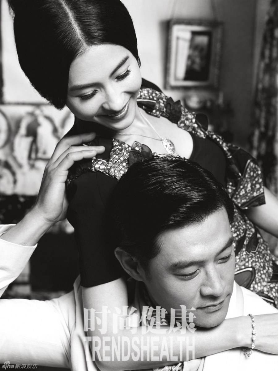 Cecilia Cheung & Victor Huang @ Trends Health January 2012