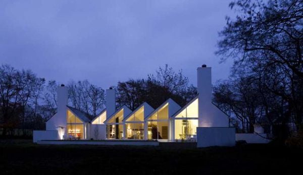 Irish Country House - 'origami' design in North Ireland