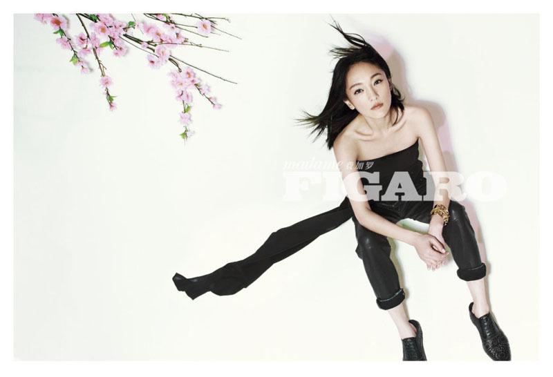 Zhou Xun @ Madame Figaro January 2012