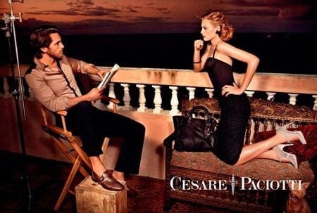 CAMPAIGN: ANNA MARIA JAGODZINSKA FOR CESARE PACIOTTI SPRING 2011 BY PHOTOGRAPHER MARIANO VIVANCO