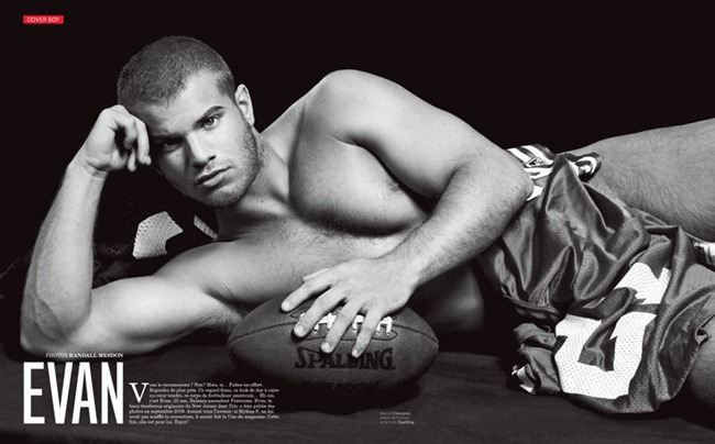 MASCULINE DOSAGE: EVAN WADLE FOR TETU BY PHOTOGRAPHER RANDALL MESDON