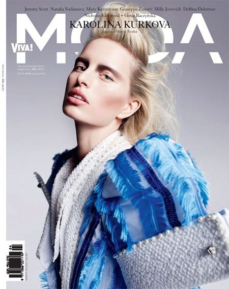 VIVA! MODA MAGAZINE: KAROLINA KURKOVA BY PHOTOGRAPHER MARCIN TYSZKA