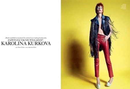 VIVA! MODA MAGAZINE: KAROLINA KURKOVA BY PHOTOGRAPHER MARCIN TYSZKA