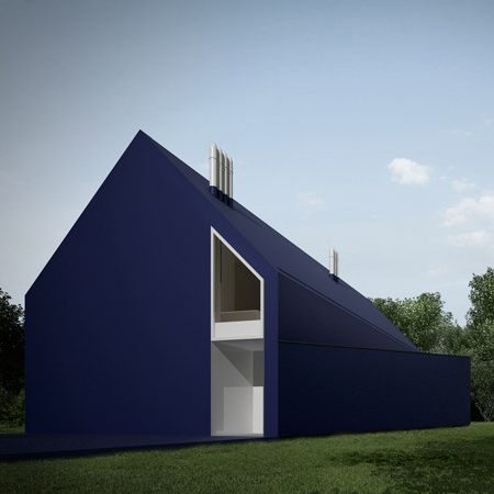 Polish Modern Architecture - Plastic House in Lodz, Poland