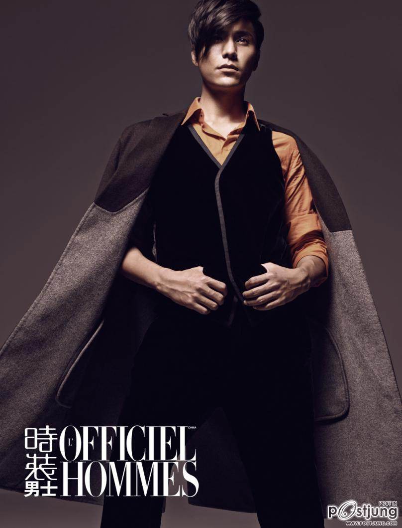 Chen Kun @ L'OFFICIEL HOMMES China no.274 January 2012