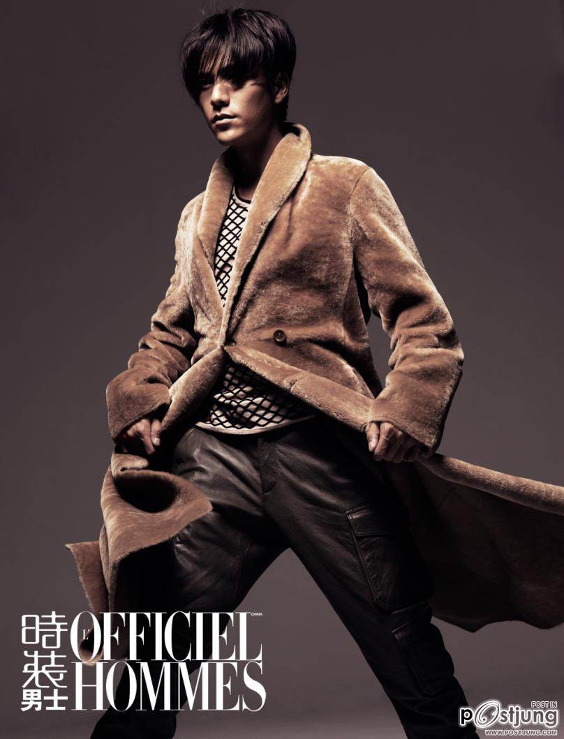 Chen Kun @ L'OFFICIEL HOMMES China no.274 January 2012