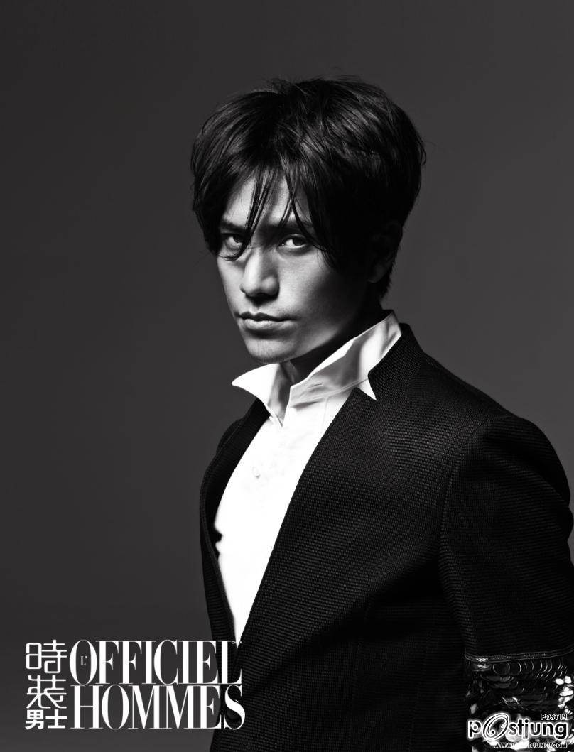 Chen Kun @ L'OFFICIEL HOMMES China no.274 January 2012