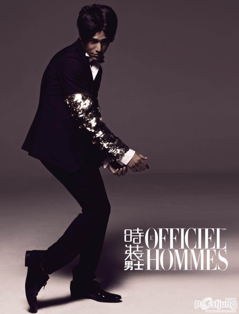 Chen Kun @ L'OFFICIEL HOMMES China no.274 January 2012