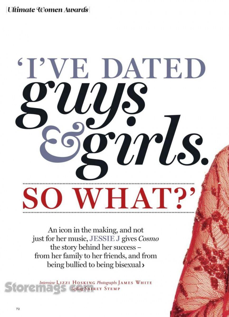 Jessie J @ Cosmopolitan UK December 2011