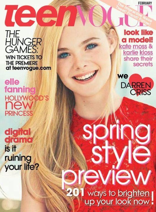 Elle Fanning @ Teen Vogue&rsquo;s February 2012