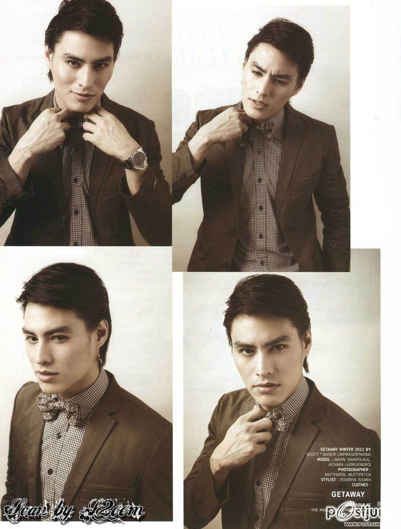 นาวิน ต้าร์ @ HAMBURGER vol.10 no.162 December 2011