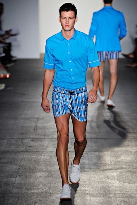หล่อๆล่ำๆเดินแบบNEW YORK FASHION WEEK: PARKE RONEN SPRING 2012
