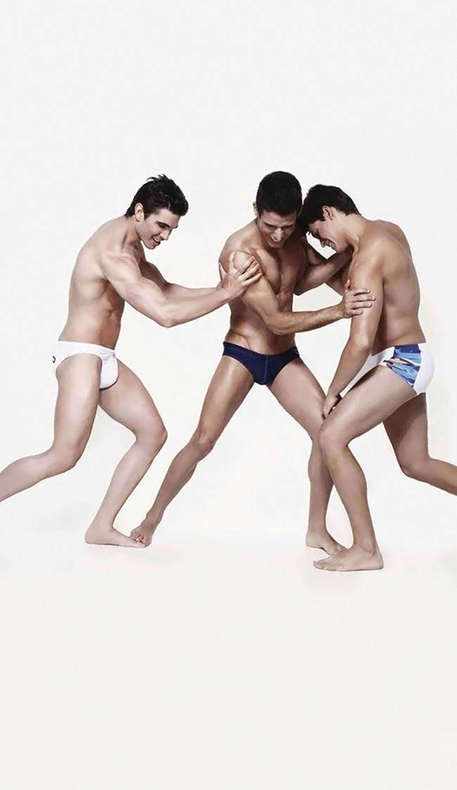 MASCULINE DOSAGE: ARIEL, JEFFERSON & THIAGO BY PHOTOGRAPHER MARCIO AMARAL