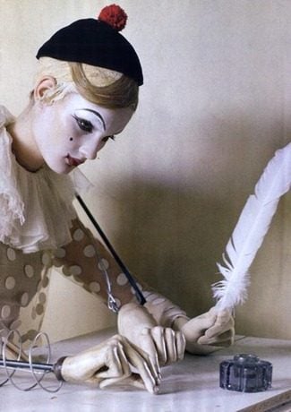 VOGUE ITALIA: KIRSI PYRHONEN & AUDREY MARNAY IN "MECHANICAL DOLLS" BY PHOTOGRAPHER TIM WALKER