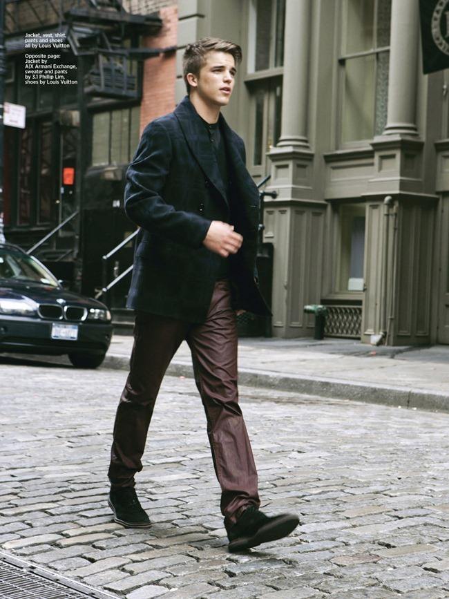 DA MAN MAGAZINE: RIVER VIIPERI IN "LIGHT COATING" BY PHOTOGRAPHER CHRISTIAN RIOS