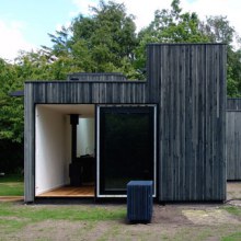 Simple Small House Design in Denmark offers plenty of space and light