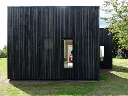 Simple Small House Design in Denmark offers plenty of space and light