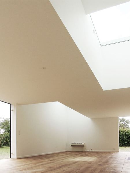 Simple Small House Design in Denmark offers plenty of space and light